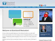 Tablet Screenshot of directionalmotivation.com